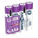Ansmann 1311-0028 батарейка Перезаряжаемая батарея AAA Литий-ионная (Li-Ion) Ansmann 1311-0028 батарейка Перезаряжаемая батарея AAA Литий-ионная (Li-Ion)