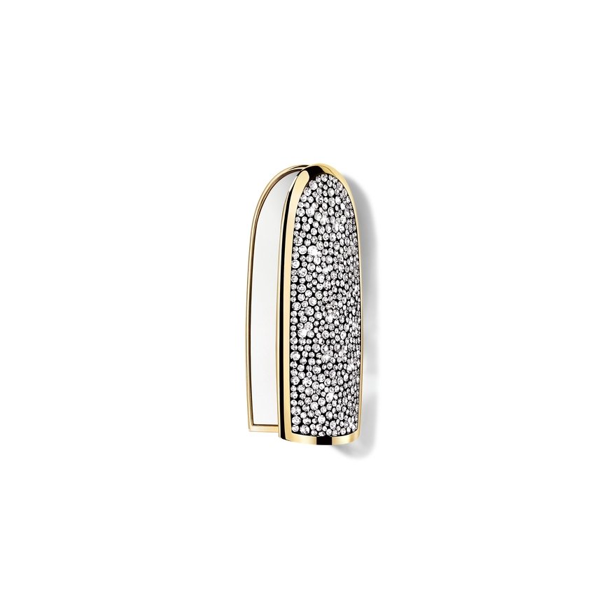 Guerlain Rouge G Case Sudrabs Metāls