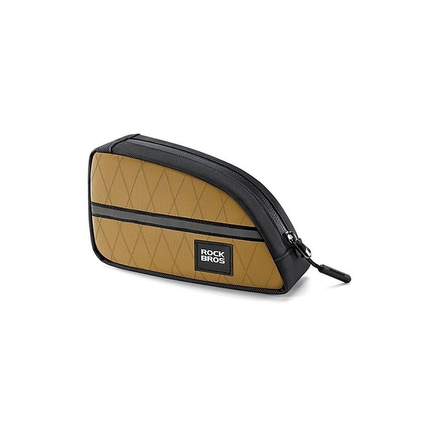 Rockbros Triangle Bike Frame Bag 0.8l - Brown