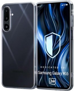 3mk Clear Case for Samsung Galaxy M16 5G - transparent