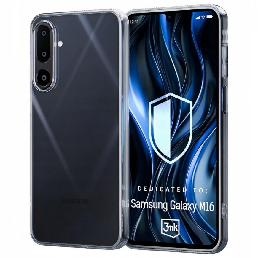 3mk Selge Karp Samsung Galaxy M16 5G jaoks - läbipaistev – 2