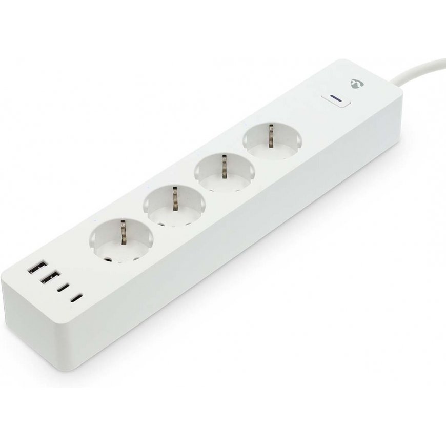 Nedis SmartLife WIFIP313FWT smart extension cord