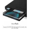 ICY BOX IB-CR301-U3 card reader USB 3.2 Gen 1 (3.1 Gen 1) Black ICY BOX IB-CR301-U3 card reader USB 3.2 Gen 1 (3.1 Gen 1) Black