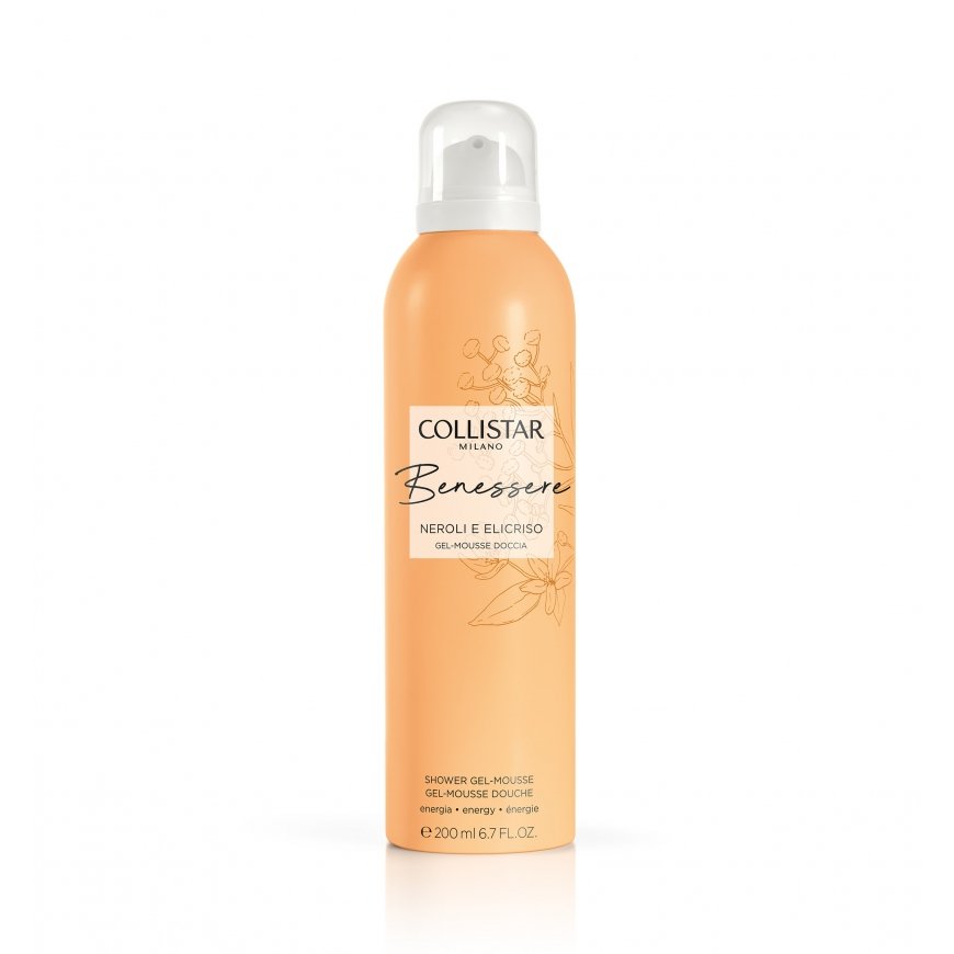 Collistar Benessere Neroli & Helichrysum 200 ml Dušas želeja Sievietes Korpuss Citrusa