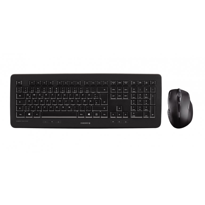 CHERRY DW 5100 tastatūra Pele iekļauta