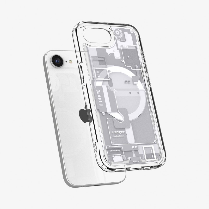 Spigen Ultra Hybrid Zero One (MagFit) mobiliojo telefono dėklas 15,5 cm (6.1") Balta – 3