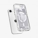 Spigen Ultra Hybrid Zero One (MagFit) iPhone 16e Case Zero One White Spigen Ultra Hybrid Zero One (MagFit) iPhone 16e Case Zero One White