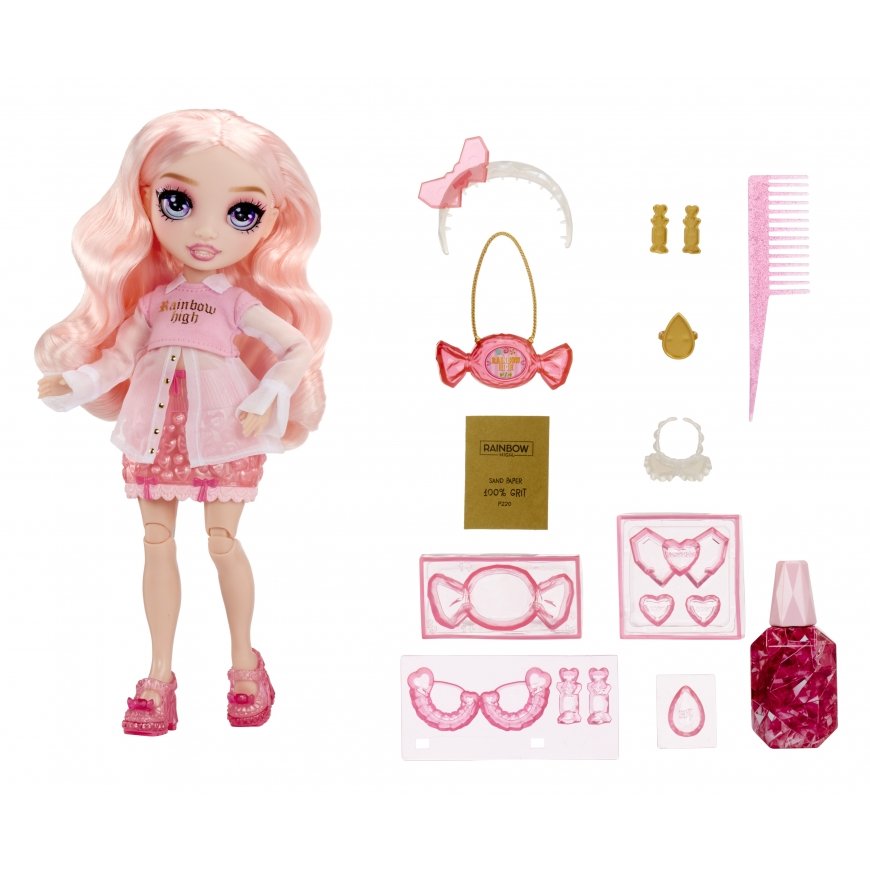 Rainbow High Creative Crystals Fashion Doll- Bella – 4