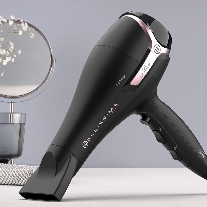 Bellissima K9 2500 föön 2300 W Must, Roosa – 3