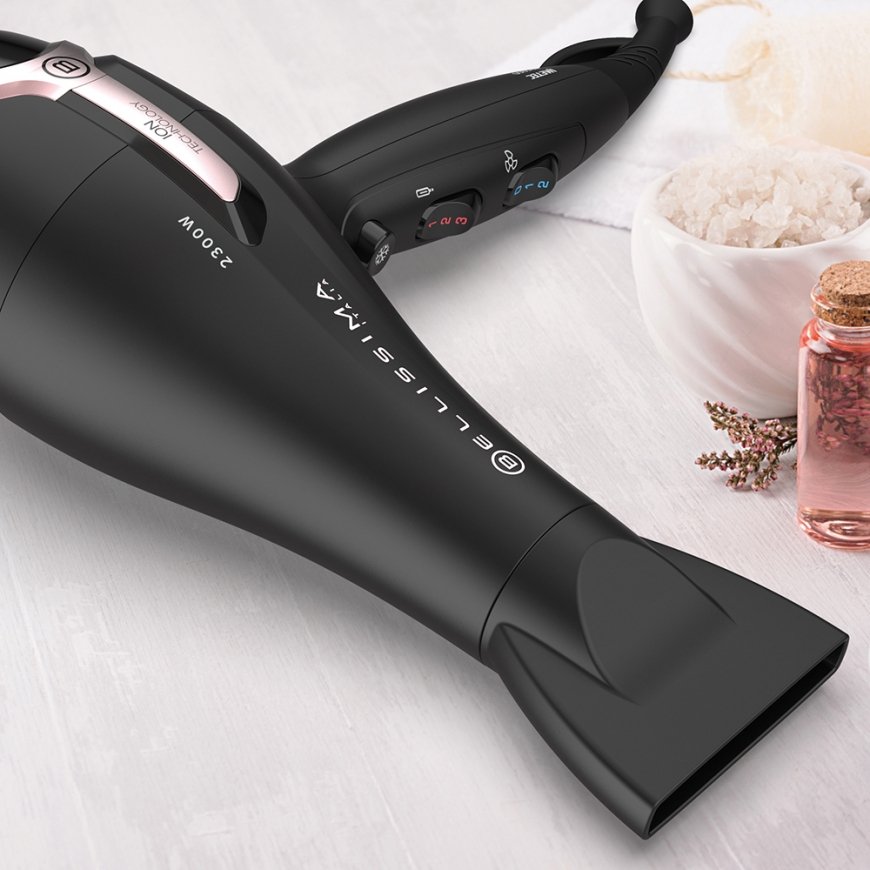 Bellissima K9 2500 фен 2300 W Черный, Розовый – 4