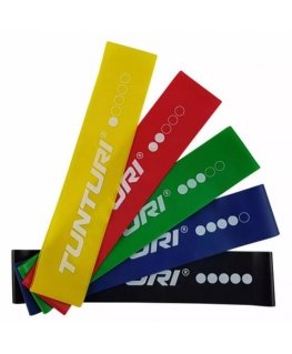 Tunturi mini takistuse riba komplekt, 5 tk, erinevad takistuse tasemed