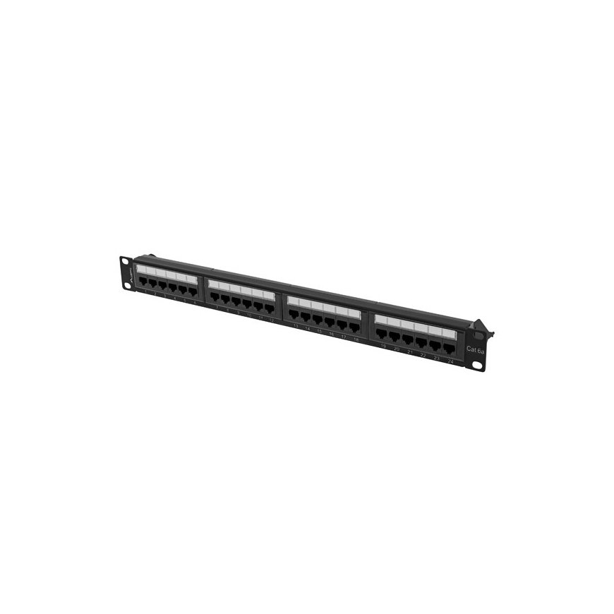 Lanberg PPUA-1024-B pistikupesa 1U – 4