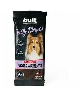 BULT Tasty stripes Lamb - dog treat - 6 pcs