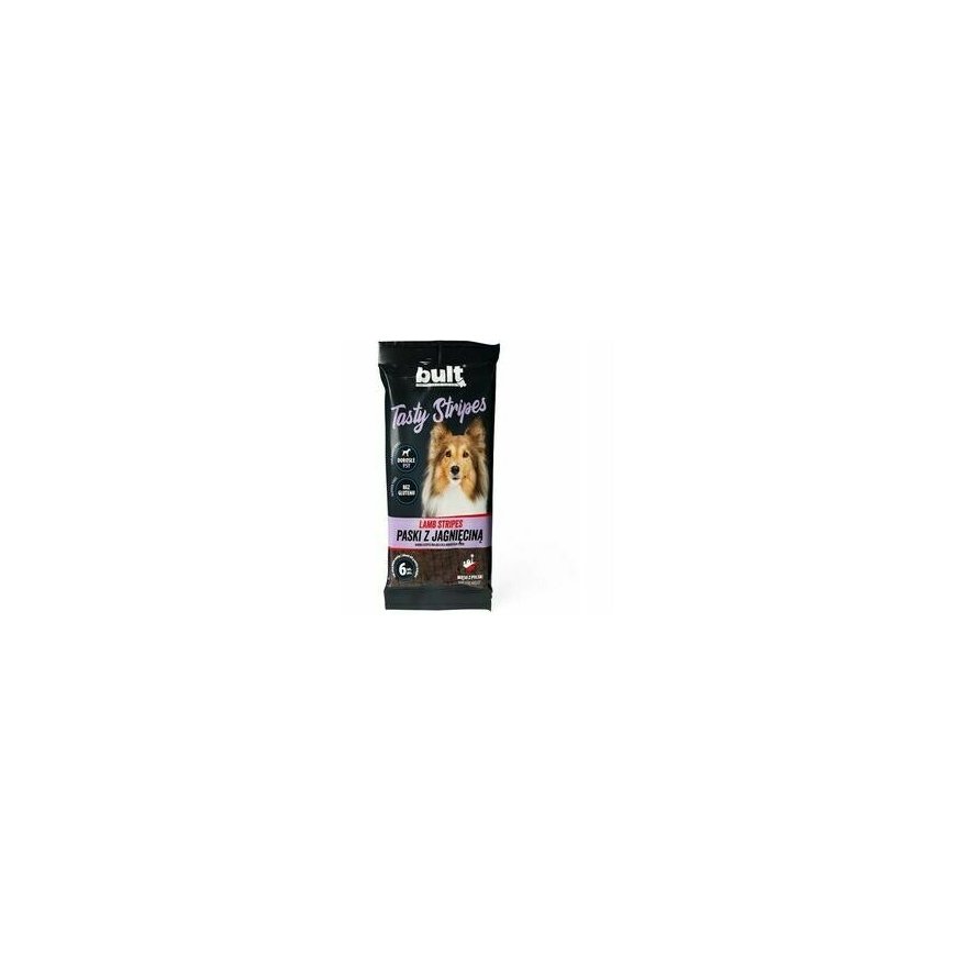 BULT Tasty stripes Lamb - dog treat - 6 pcs