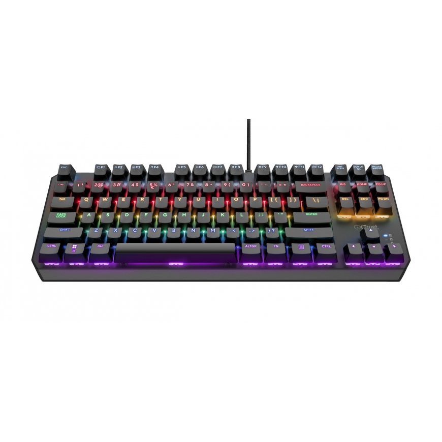 Trust GXT 834 Callaz näppäimistö Pelaaminen USB QWERTY englanti musta – 2