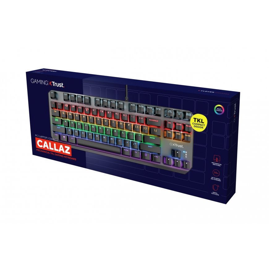 Trust GXT 834 Callaz keyboard Gaming USB QWERTY English Black – 4