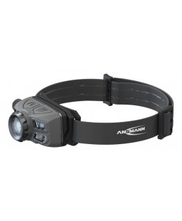 Ansmann HD450FRS Juoda, Pilka Ant galvos tvirtinamas žibintuvėlis LED