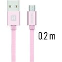 Кабель данных и зарядки Swissten Textile Quick Charge Universal Micro USB длиной 0,2 м Кабель данных и зарядки Swissten Textile Quick Charge Universal Micro USB длиной 0,2 м