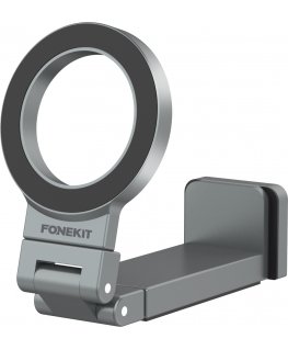 FoneKit MagSafe-compatible Desk Phone Holder, gray