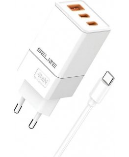 Sein Charger Beline 45W + USB-C kaabel BLN2CB45C must