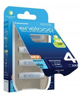 Battery PANASONIC Eneloop AAA 800 mAh, 4-pack
