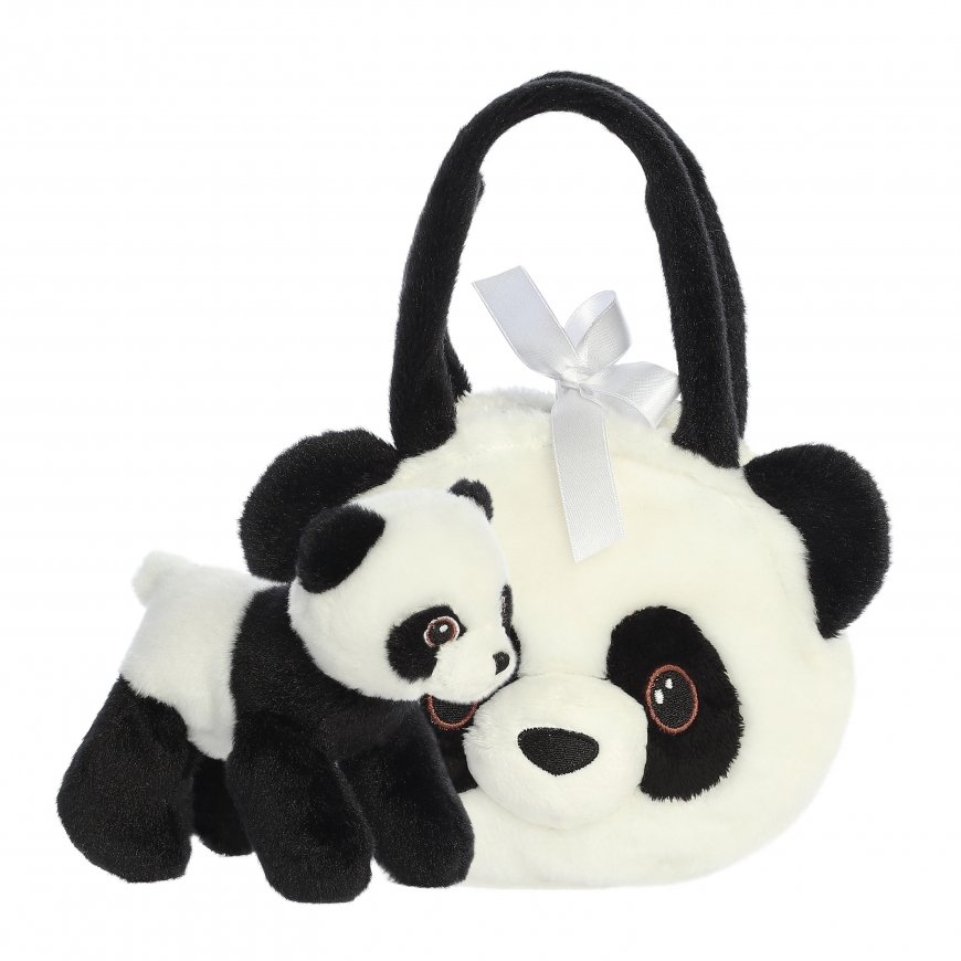 AURORA Fancy Pals Pehmopanda kassissa, 20 cm