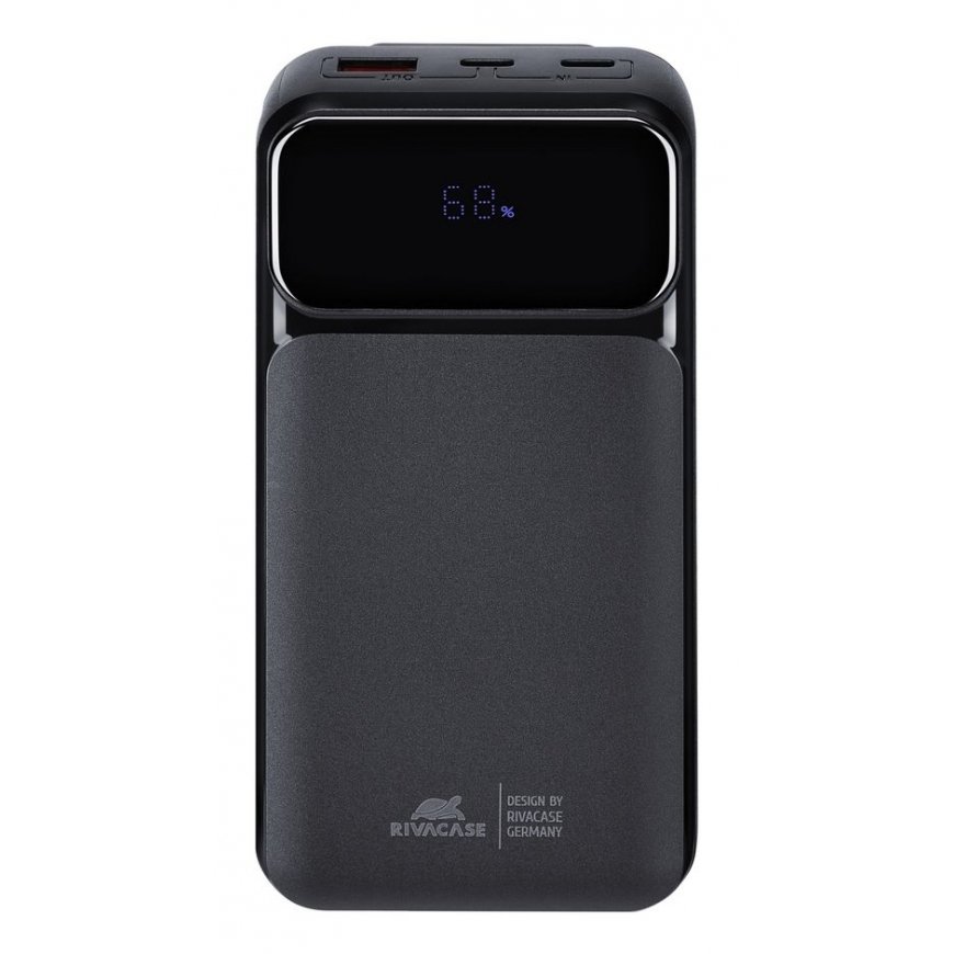 Rivacase VA2221 power bank Lithium Polymer (LiPo) 20000 mAh Black