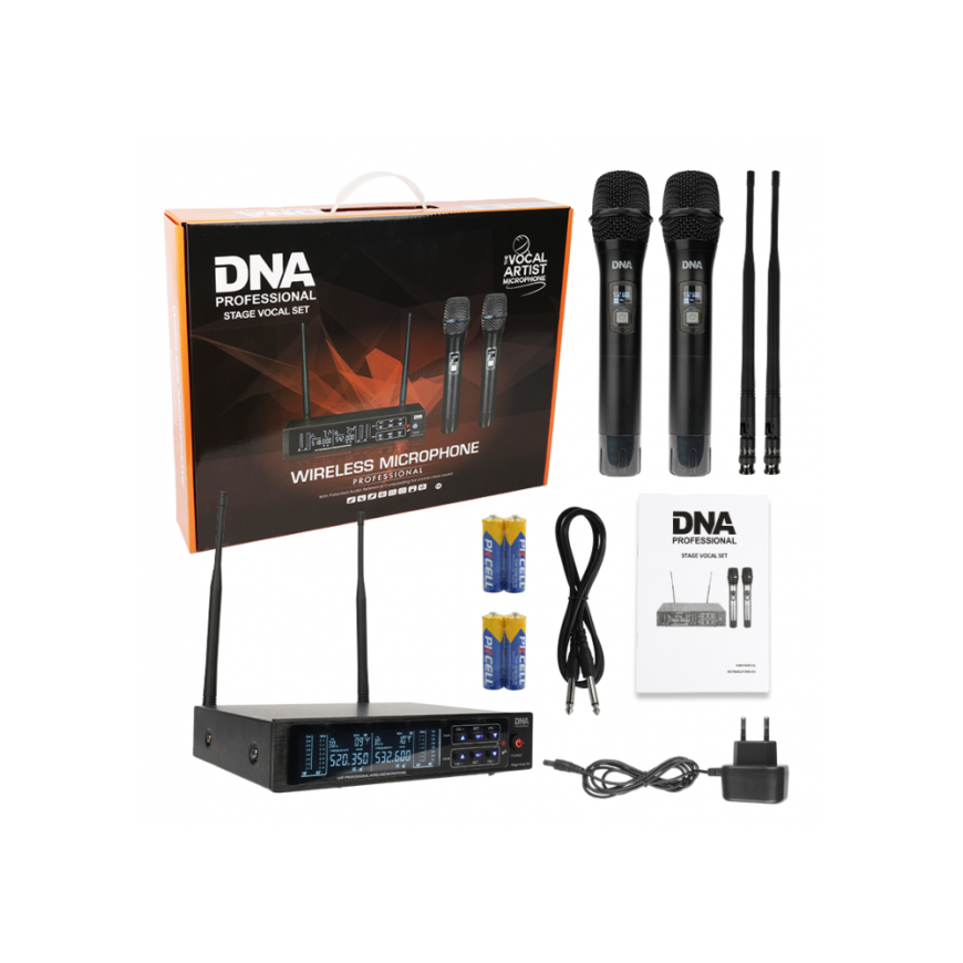DNA STAGE VOCAL SET belaidis rankinis mikrofonas