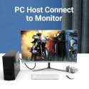 Vention EABBG видео кабель адаптер 1,5 m DVI VGA (D-Sub) Черный