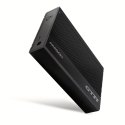 Axagon EE35-GTR USB-C 5Gbps - SATA 6G, 3.5 RIBBED box BLACK - USB Typ C Внешний карман для жесткого Axagon EE35-GTR USB-C 5Gbps - SATA 6G, 3.5 RIBBED box BLACK - USB Typ C Внешний карман для жесткого