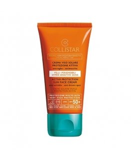 Collistar Active Protection Sun Face Cream SPF50+ Sunscreen cream Лицо 50 Взрослые