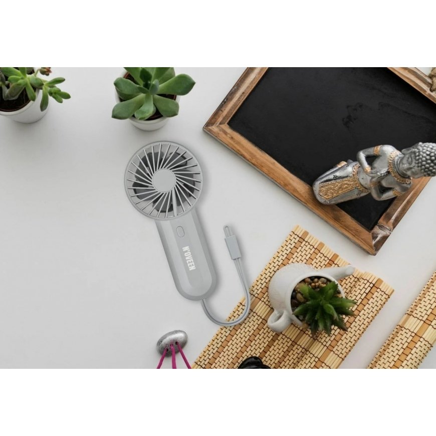 NOVEEN F220 USB uzlādējams rokas ventilators