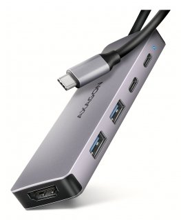 Axagon HMC-5H60 sülearvuti dokk ja pordireplikaator Juhtmega ühendatud USB 3.2 Gen 1 (3.1 Gen 1) Typ