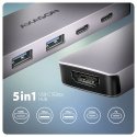 Axagon HMC-5H60 knyginių kompiuterių dokas / jungčių replikatorius Vielinis USB 3.2 Gen 1 (3.1 Gen 1 Axagon HMC-5H60 knyginių kompiuterių dokas / jungčių replikatorius Vielinis USB 3.2 Gen 1 (3.1 Gen 1