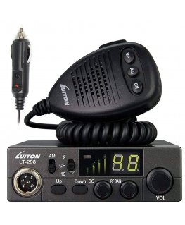 Luiton LT-298 ASQ AM/FM CB Radio Cigarette Lighter Plug Black