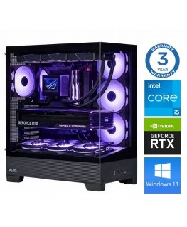 INTOP i5-14400F 64GB DDR5 1TB SSD M.2 NVME+2TB RTX5070Ti 16GB WIN11Pro