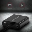 Axagon RVH-VGAN video kabeļu aksesuārs 0,15 m HDMI Type A (Standard) VGA (D-Sub) Melns