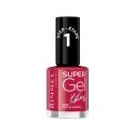 Rimmel Super Gel nagu laka 12 ml Sarkans Rimmel Super Gel nagu laka 12 ml Sarkans