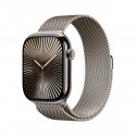Apple Watch Series 10 GPS + Cellular 46mm Dabiskais titāna korpuss ar dabisko Milānas cilpu - S/M Apple Watch Series 10 GPS + Cellular 46mm Dabiskais titāna korpuss ar dabisko Milānas cilpu - S/M