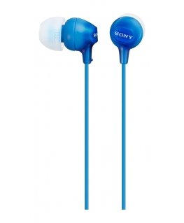 Sony MDR-EX15AP Austiņas Vadu Ausīs Zvani / mūzika Zils