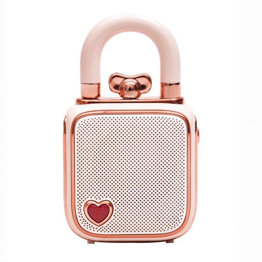 Divoom LoveLock Kannettava monokaiutin Vaaleanpunainen 5 W