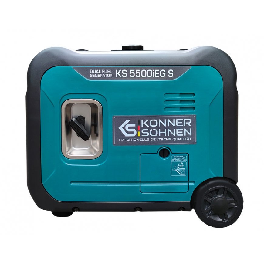 Könner & Söhnen KS 5500iEG S engine-generator 5000 W 13.5 L Liquefied Petroleum Gas (LPG), Petrol Aq – 3