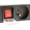 Gembird EG-PDU-014-FC14 power distribution unit (PDU) 8 AC outlet(s) 1U Black Gembird EG-PDU-014-FC14 power distribution unit (PDU) 8 AC outlet(s) 1U Black