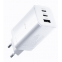 Allity GaN PD QC ATC-01-65WACC Charger 2x USB-C + 1x USB-A 65W white