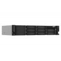 QNAP TS-864EU-RP-8G NAS/storage server Rack (2U) Intel® Celeron® N5095 8 GB DDR4 0 TB QNAP Turbo Sys