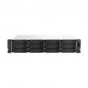 QNAP TS-1264U-RP NAS Püstik (2U) Intel® Celeron® 8 GB DDR4 0 TB QNAP QTS Alumiinium, Must