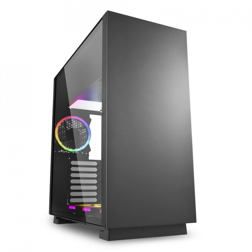 Sharkoon Pure Steel RGB Midi Tower Melns