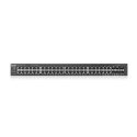 Zyxel GS2220-50-EU0101F tinklo komutatorius Valdomas L2 Gigabit Ethernet (10/100/1000) Juoda Zyxel GS2220-50-EU0101F tinklo komutatorius Valdomas L2 Gigabit Ethernet (10/100/1000) Juoda