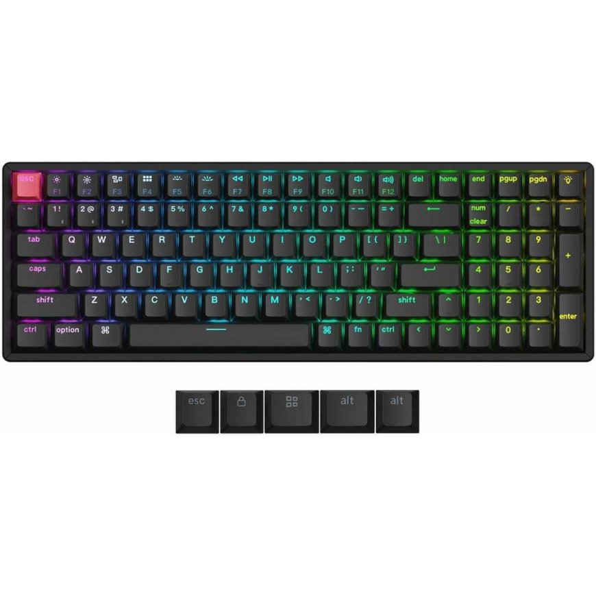 Klaviatūra Keychron K4 v3 QMK Hot Swap Keychron Super Sarkanā (4895248894827)