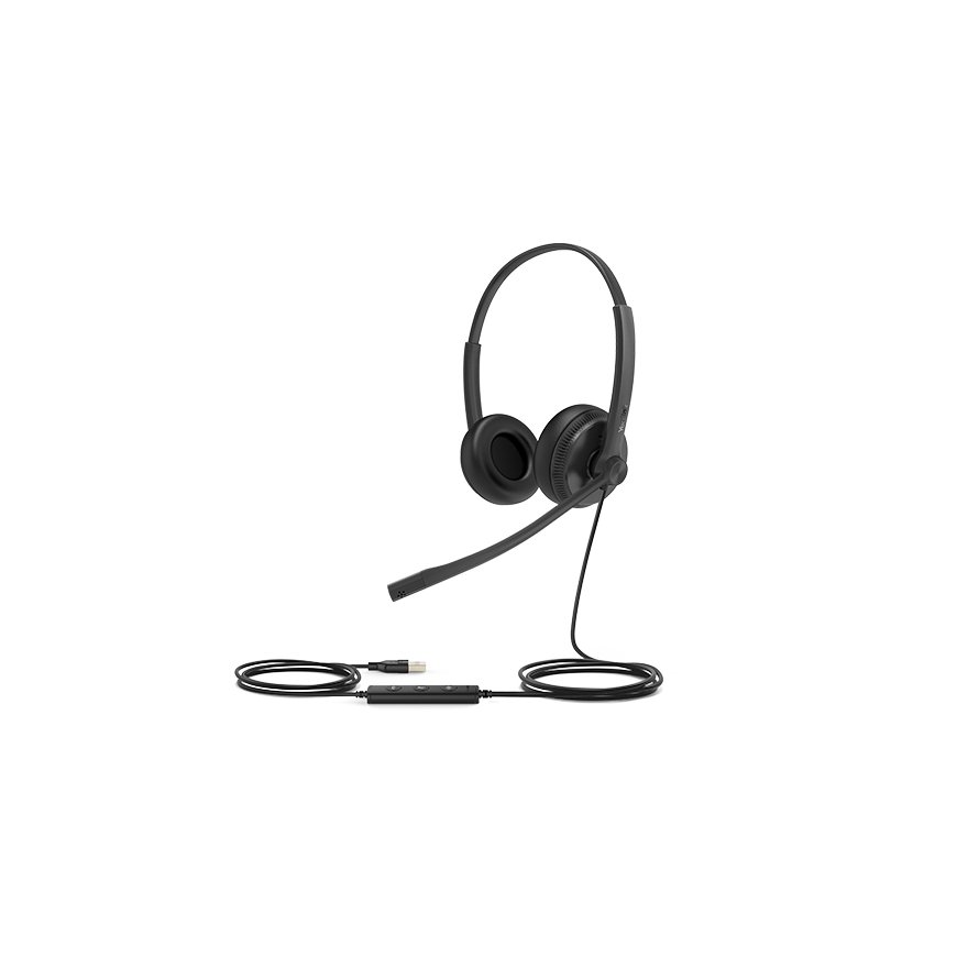 Yealink UH34 SE Lite Dual Teams Kuulokkeet Langallinen Pääpanta Toimisto/puhelukeskus USB Type-C mus